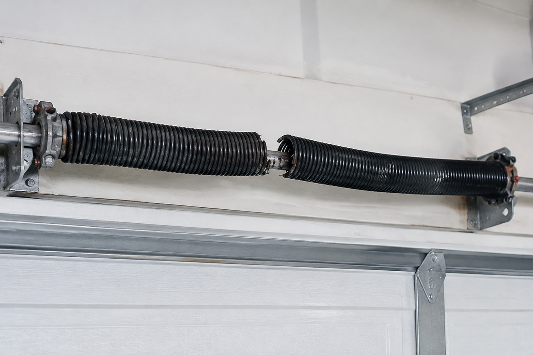 One Garage Door Spring Broke. Should You Replace Both?