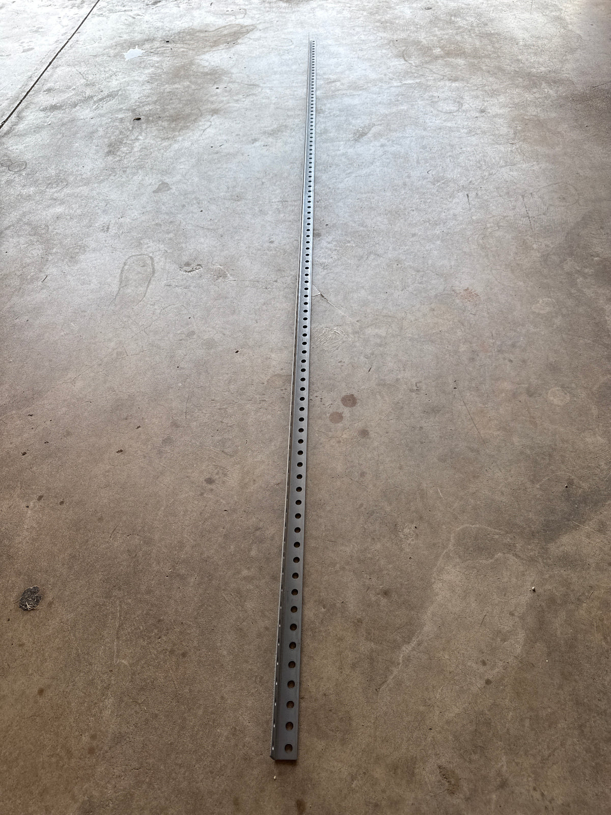 Angle Iron - Prepunched 8ft (Choose Gauge)