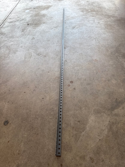 Angle Iron - Prepunched 8ft (Choose Gauge)