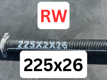 Spring 225 RW (Right Wind/Red Tip) - Choose Length