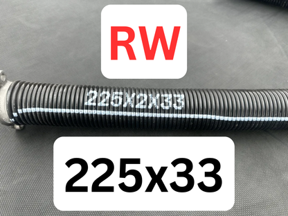 Spring 225 RW (Right Wind/Red Tip) - Choose Length