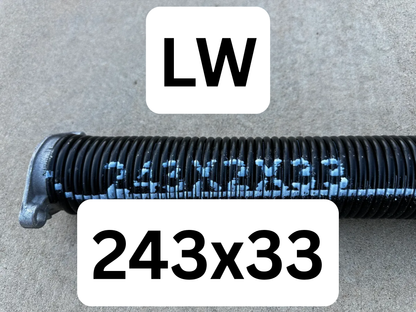 Spring 243 - Choose Length+Wind