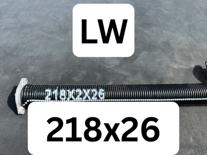 Spring 218 LW (Left Wind/Black Tip) - Choose Length