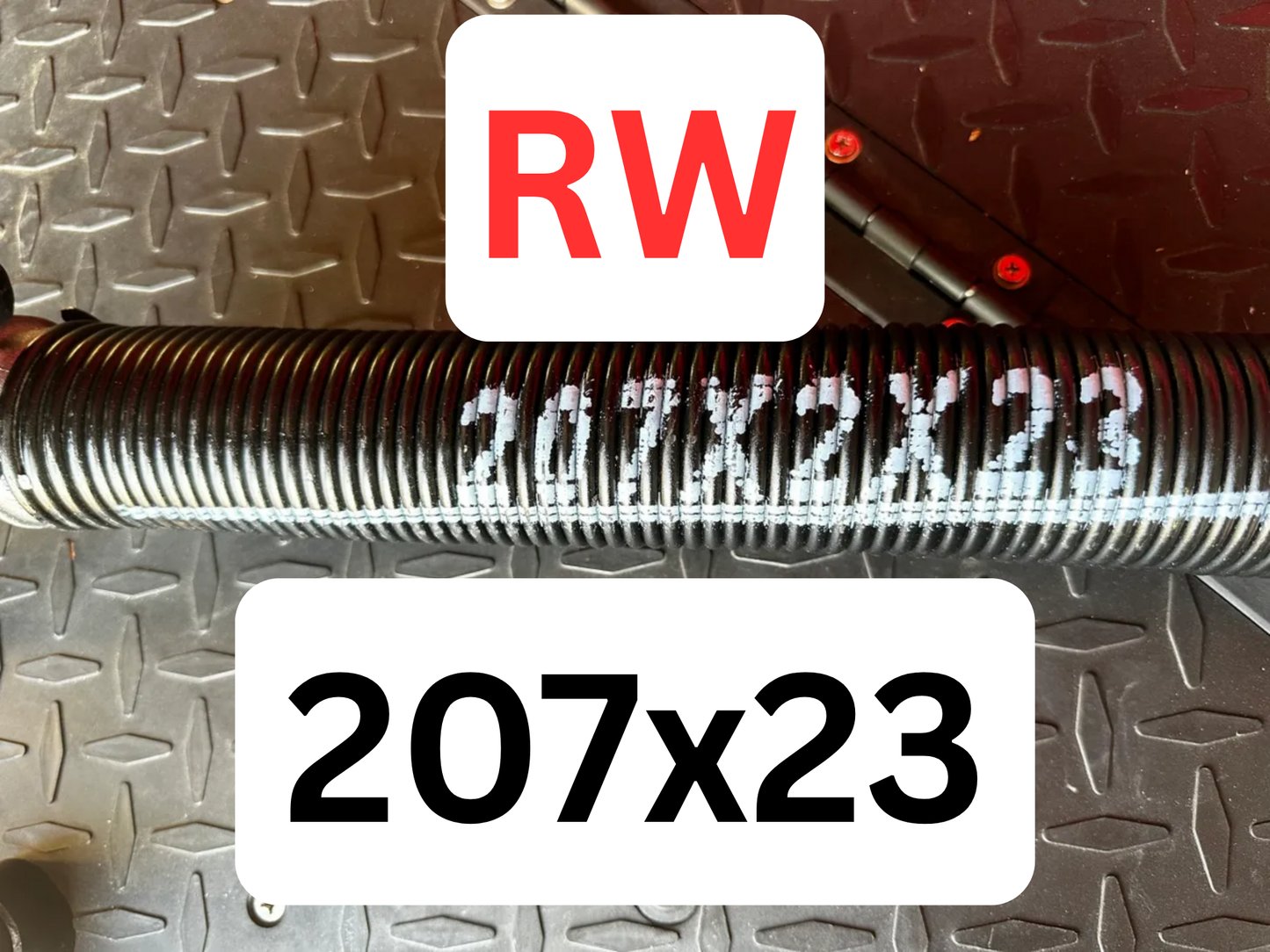 Spring 207 RW (Right Wind/Red Tip) - Choose Length