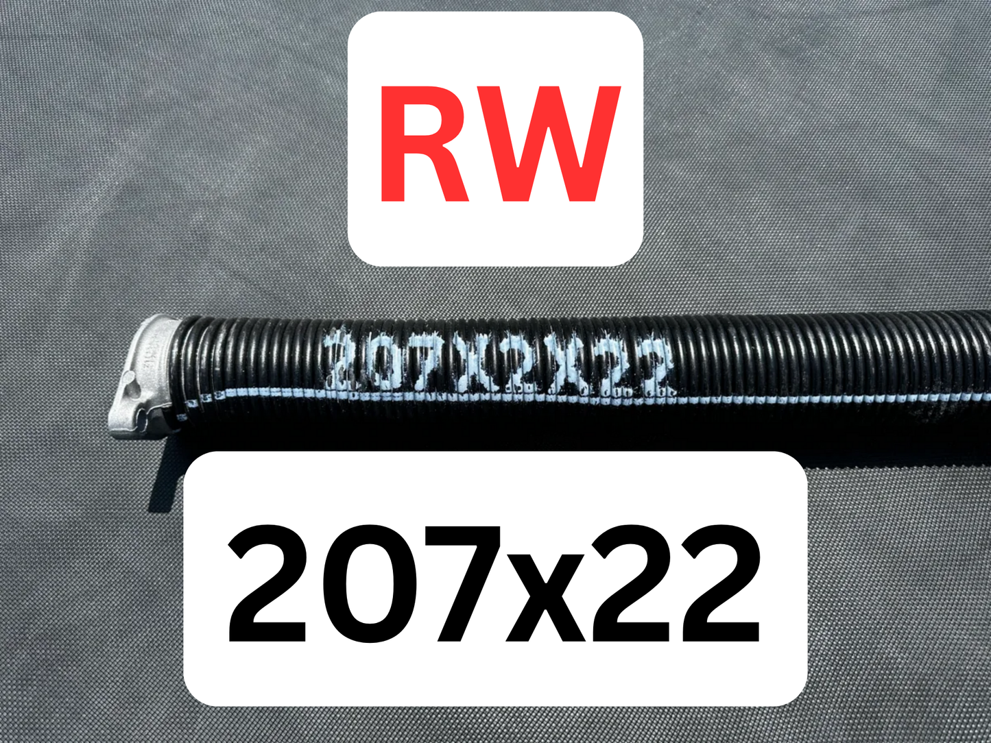 Spring 207 RW (Right Wind/Red Tip) - Choose Length
