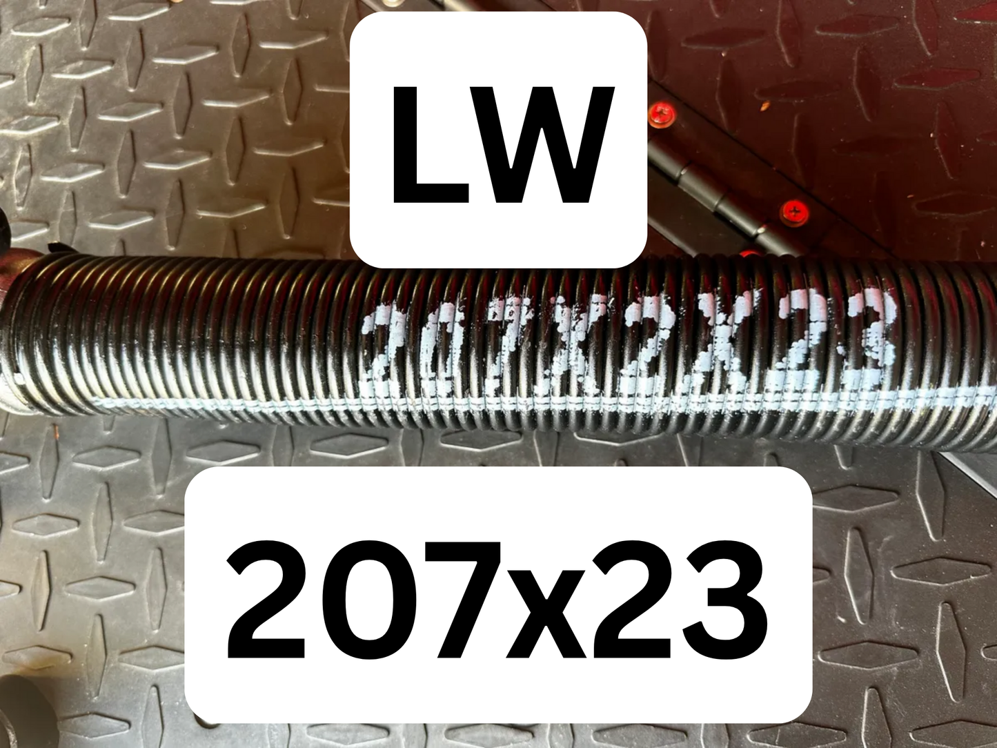 Spring 207 LW (Left Wind/Black Tip) - Choose Length